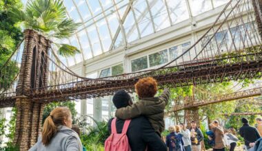 NYC landmarks, including miniature Brooklyn Bridge, highlight Holiday Train Show at NYBG • Brooklyn Paper
