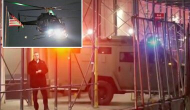 Ousted Venezuelan dictator Nicolás Maduro arrives in NYC by helicopter hours after capture by US