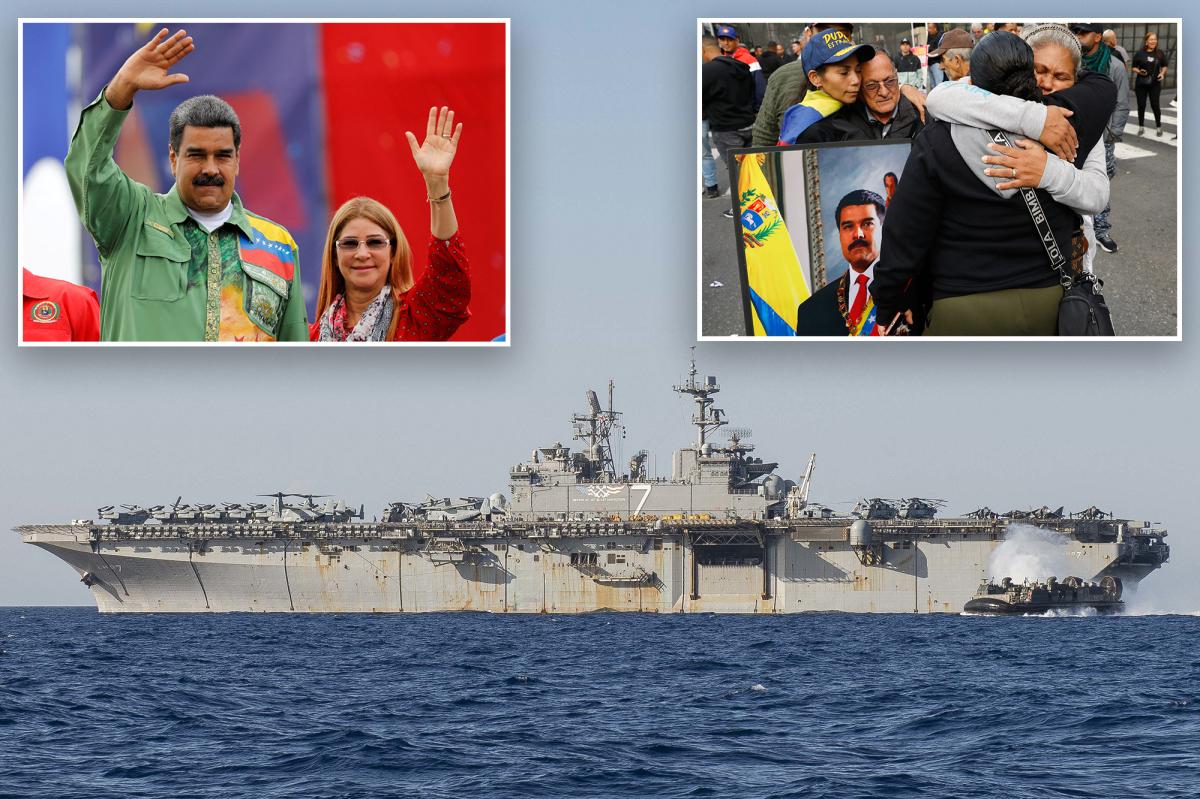 Venezuelan leader Nicolas Maduro, wife, headed to NYC where they were indicted, Trump says