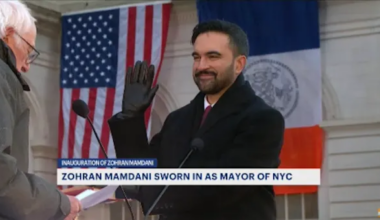 Zohran Mamdani promises to govern 'expansively and audaciously' in inaugural speech as NYC mayor