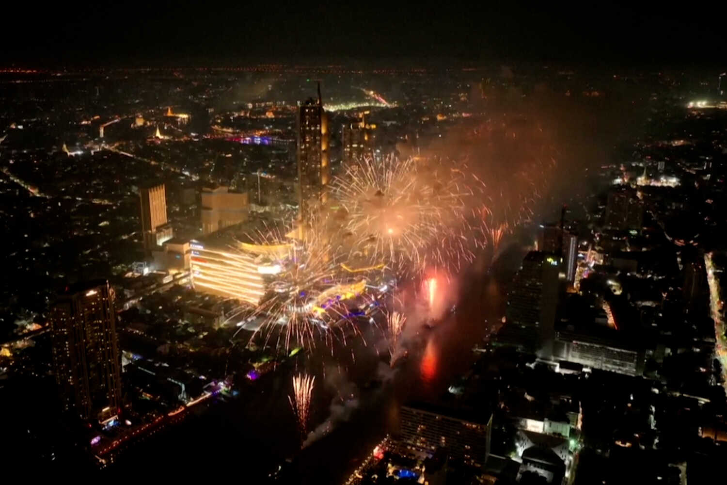 Fireworks in Bangkok