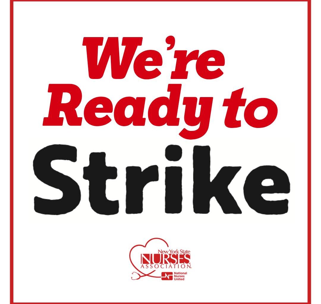 NYSNA Strike Notice ‘Rescinded At Some’ New York Hospitals, But 16,000 Nurses ‘Still Eye’ January 12th Strike - Union To Hold Daily Press Briefing Today Ahead Of Monday Deadline