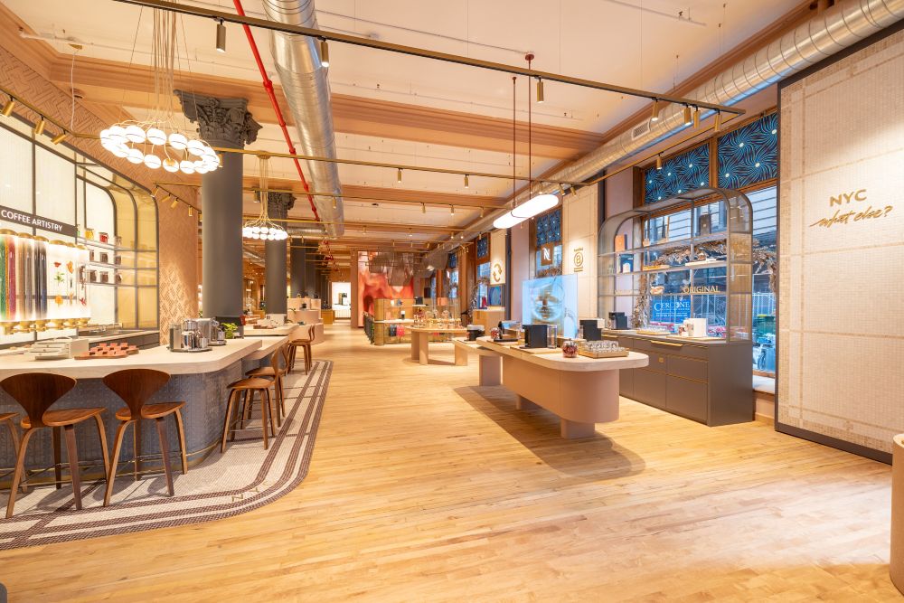 Nespresso Opens NYC Flagship Brimming with Coffee-Flavored Experiential Retail