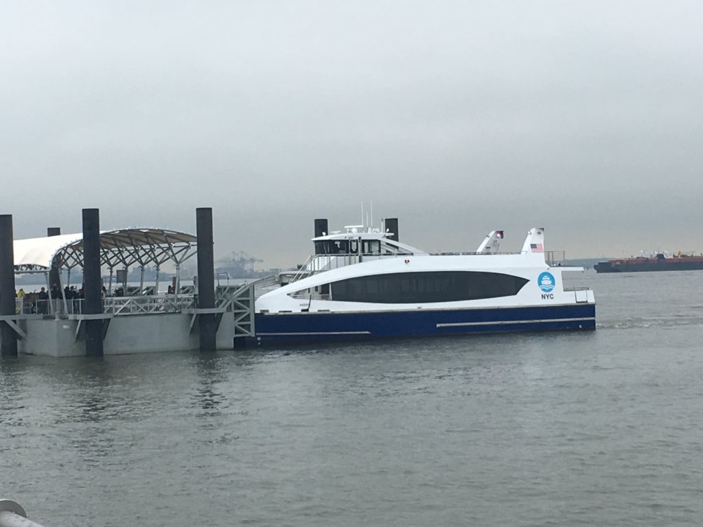 All service suspended on NYC Ferry due to ice