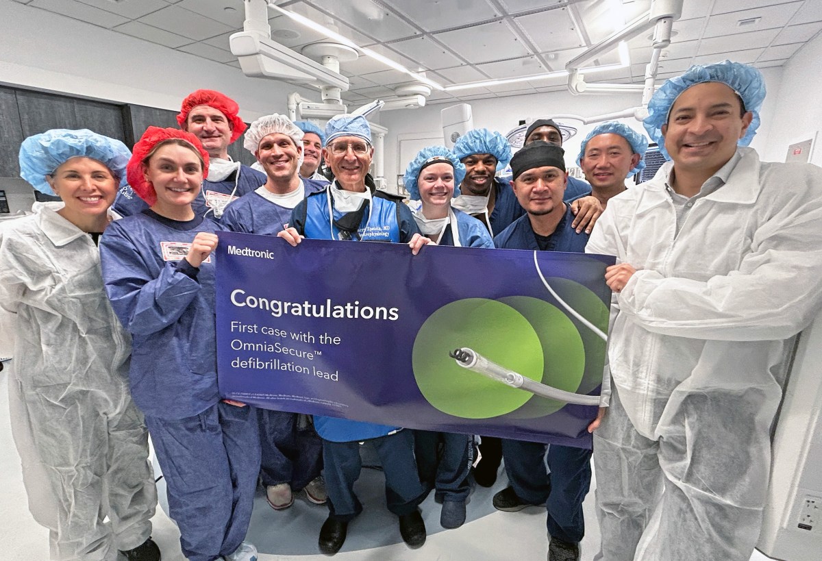 Northwell completes novel defibrillation lead procedure