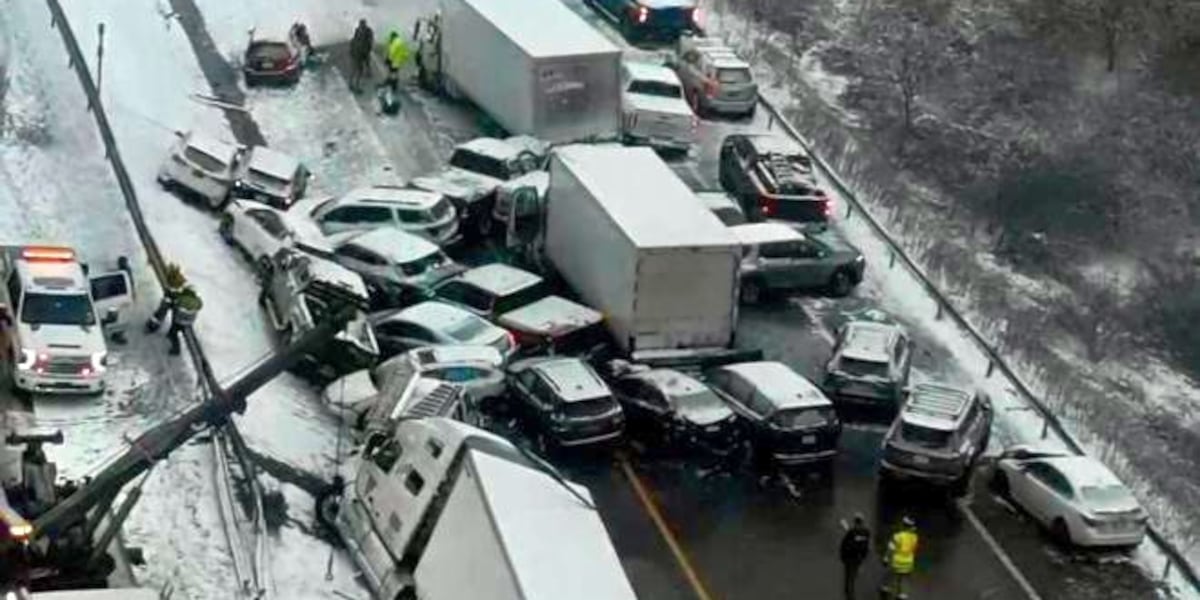 Weather to blame for 30-car pileup on New York interstate; multiple people injured