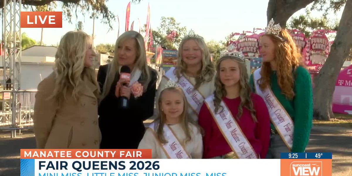 Manatee County Fair Queens 2026