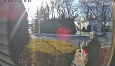 Video shows ‘Keep Christ in Christmas’ sign taken from Staten Island home; it was found down sewer