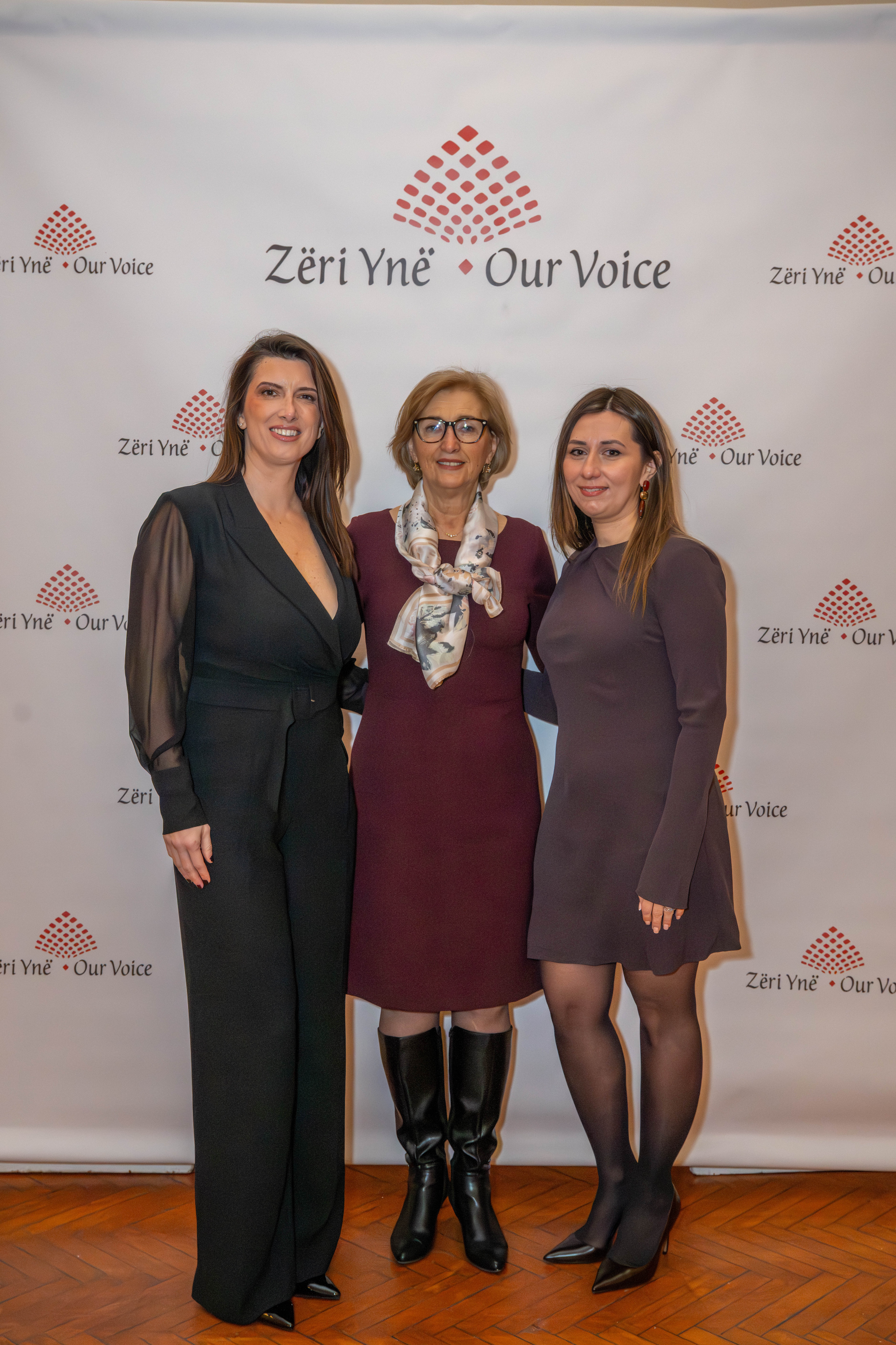 Members of the Albanian organization Zëri Ynë - Our Voice gather at the Grand Colony Hall for a fashion show to raise money for the fight against pediatric cancer in Seaview on Saturday, January 24, 2026. (Owen Reiter for the Advance/SILive.com)