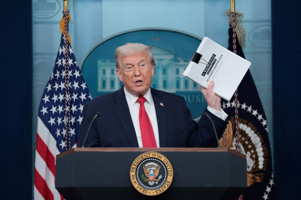 Conservative legal scholar on constitutionality of Trump's first year