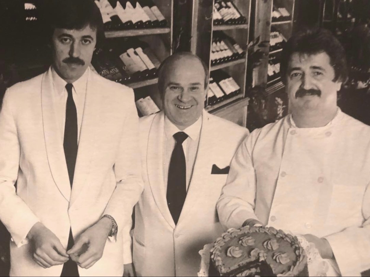 Da Tommaso Ristorante opening 1988