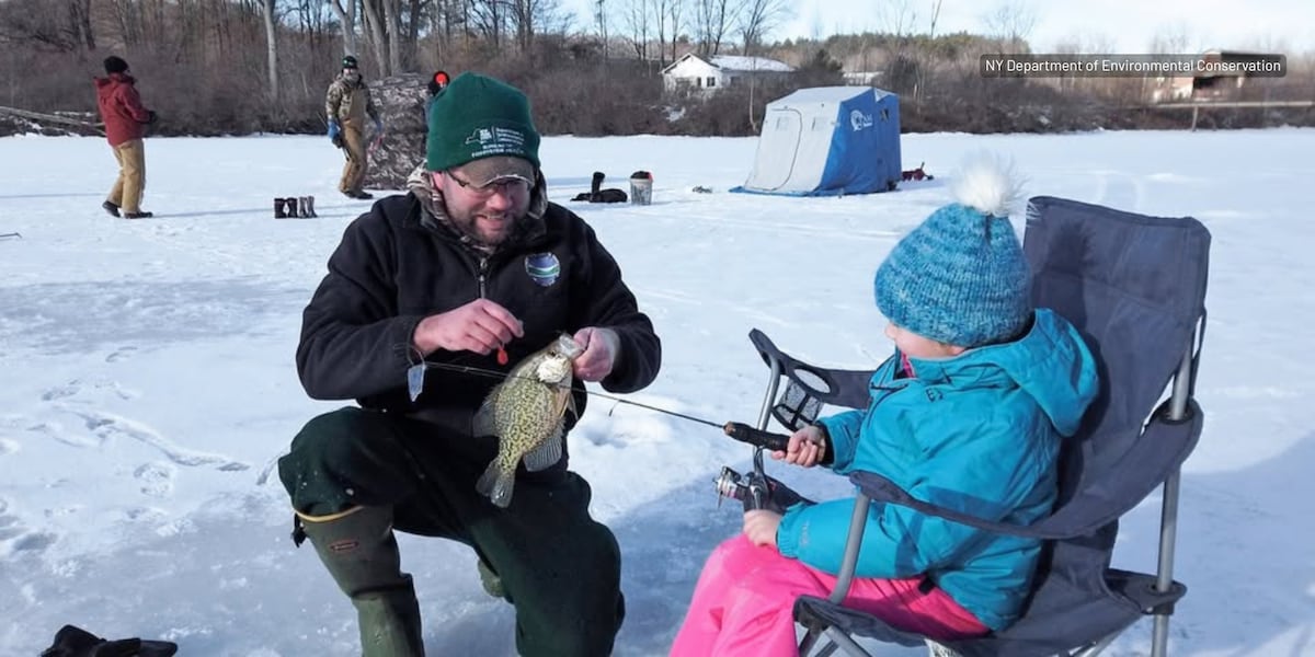 New York DEC to host free ice fishing clinics