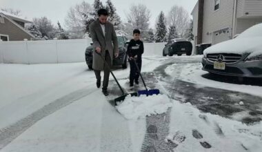 Tri-State embraces snowy Saturday – NBC New York