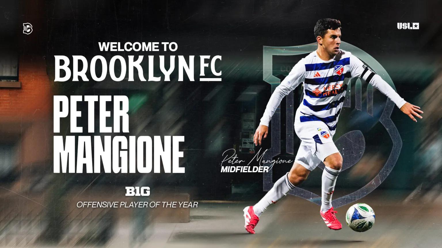 ADDING ON: Brooklyn FC men signs ex-FC Cincy 2 midfielder Mangione