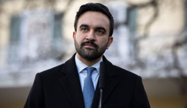 New York Mayor Zohran Mamdani  at Gracie Mansion, the mayor’s official residence, on the Upper East Side of Manhattan.