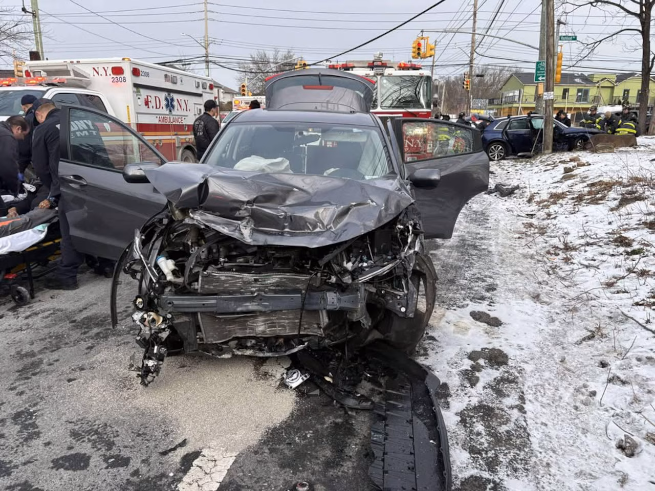 New Springville vehicle collision on Jan. 2, 2025