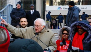 NYC nurses' strike enters 2nd week with visits from Zohran Mamdani, Bernie Sanders