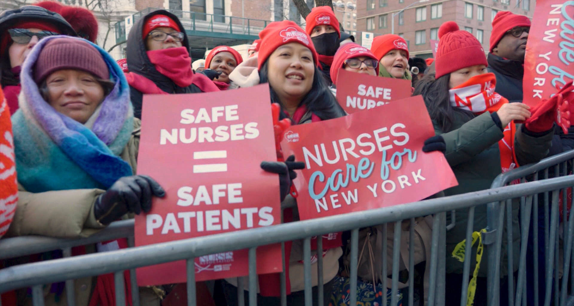 NYC Nurses’ Strike Enters 10th Day; Mayor Mamdani & Sen. Sanders Join Picket Line