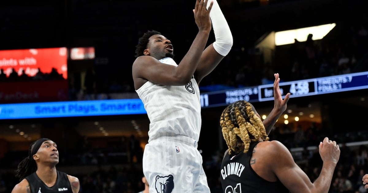 Cedric Coward hits two late triples to help Memphis Grizzlies beat Brooklyn Nets