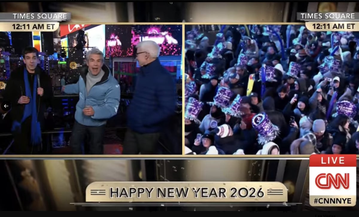 Andy Cohen Eric Adams Bally