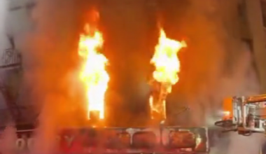 Five-alarm fire displaces nearly 100 in the Bronx