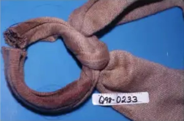 An article of clothing found at the scene in 1998. (Queens DA)