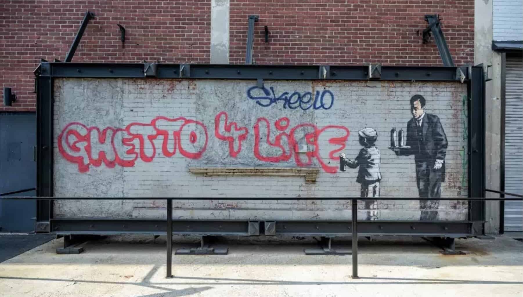 The Source |BANKSY Mural from Brooklyn Gets New Home In Bridgeport