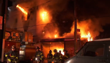 FDNY challenged by extreme cold and snow while battling Bronx blaze