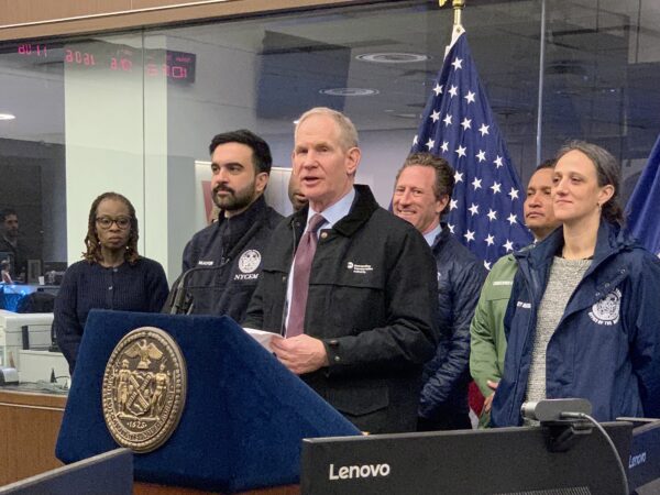 MTA CEO Janno Lieber said subways would be operational Monday. Photo: Mary Frost, Brooklyn Eagle