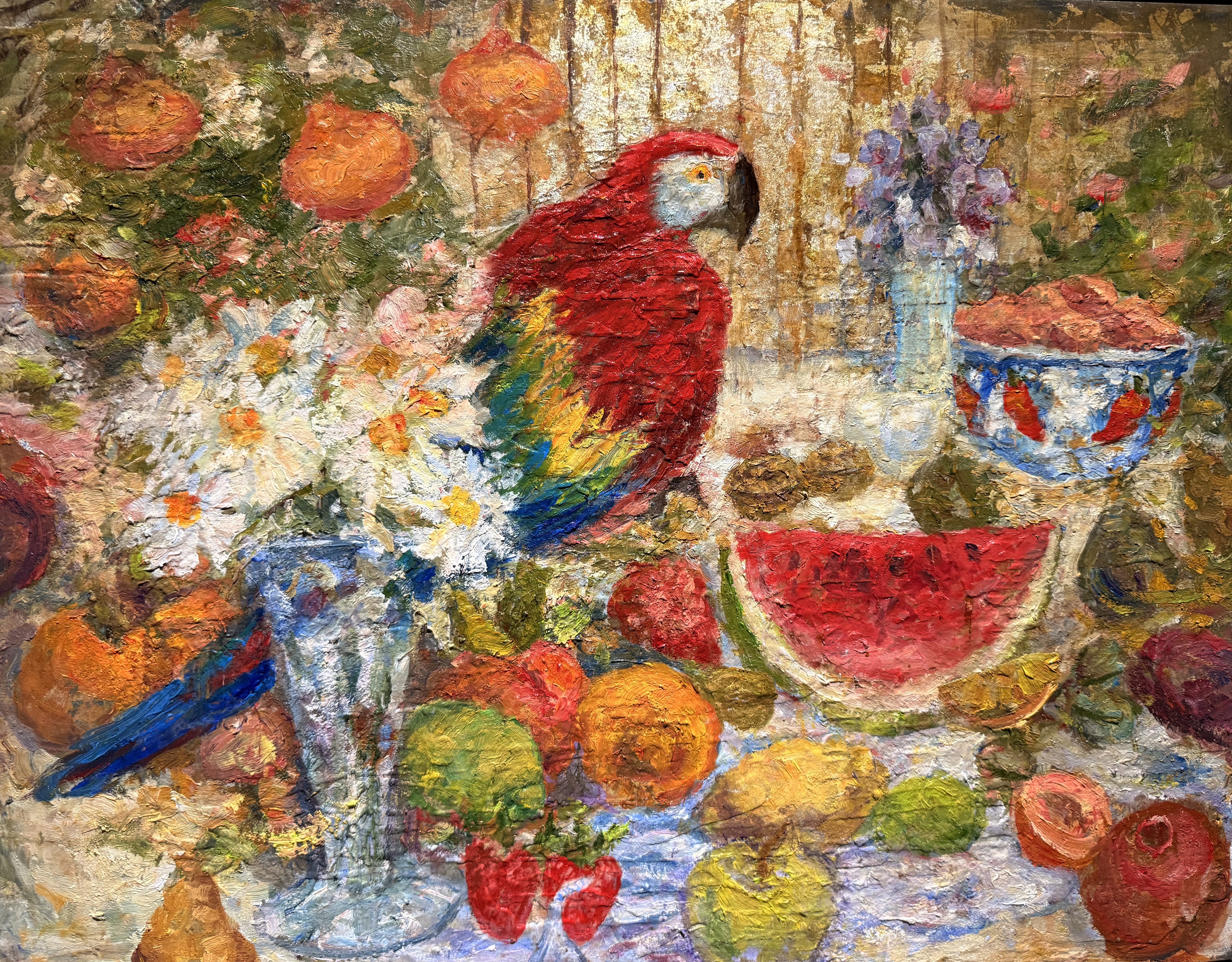 “Bird in a Gilded Cage” by James Harter. (Photo courtesy...