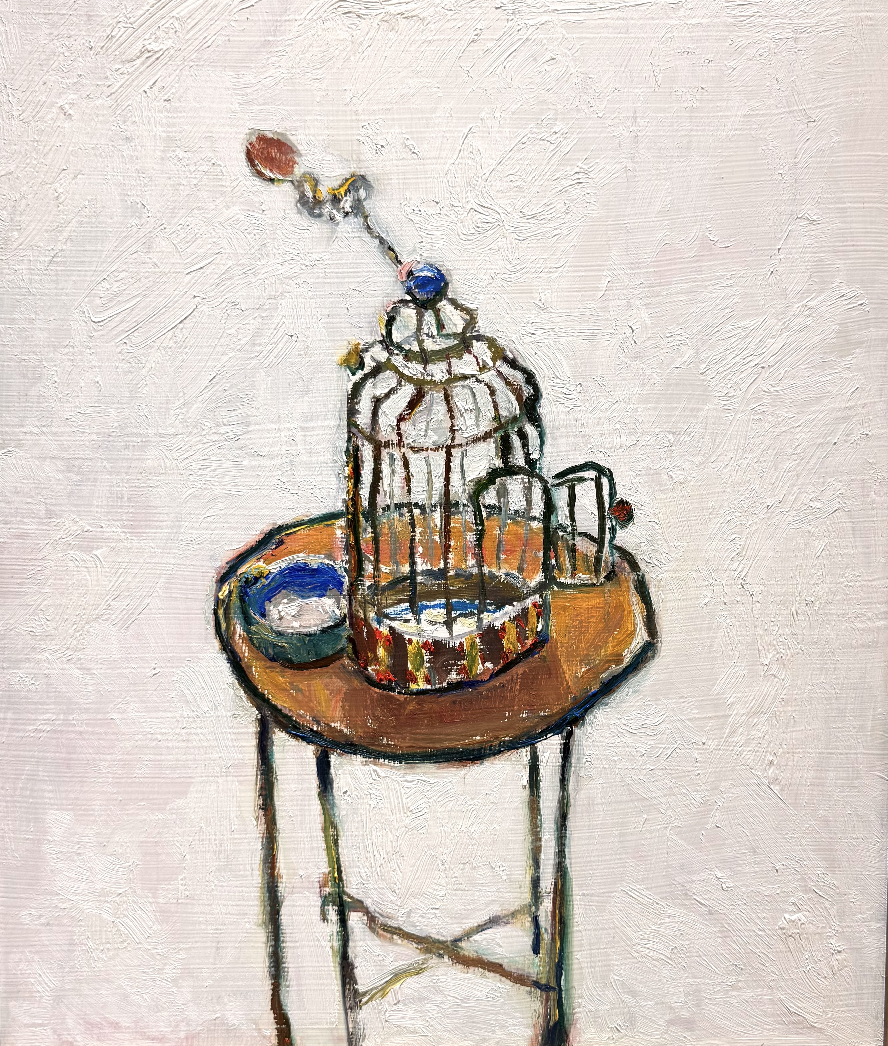 “Empty Cage” by Tom Balderas. (Photo courtesy of Melissa Heckscher