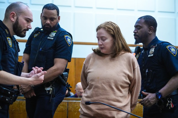 Kerri Aherne appears in Manhattan Supreme Court Wednesday, Jan. 7, 2026 in Manhattan, New York.(Dean Moses/Pool)