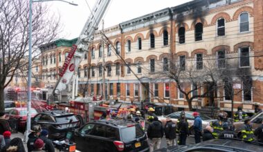 6 injured in massive Queens building fire; 2nd 5-alarm fire in NYC in 2 days