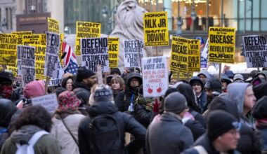Anti-Trump protesters walk off the job in NYC, across the nation amid anger over ICE, Greenland