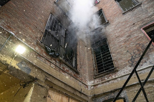 Cynthia Lara died after a fire tore through her apartment building near Grand Ave. and W. 183rd St. in the Bronx on Sunday. 