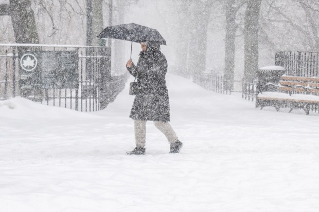 Snow Storm Weather Shots in the Bronx on Sunday January 25, 2026. 1230. (Theodore Parisienne / New York Daily News)