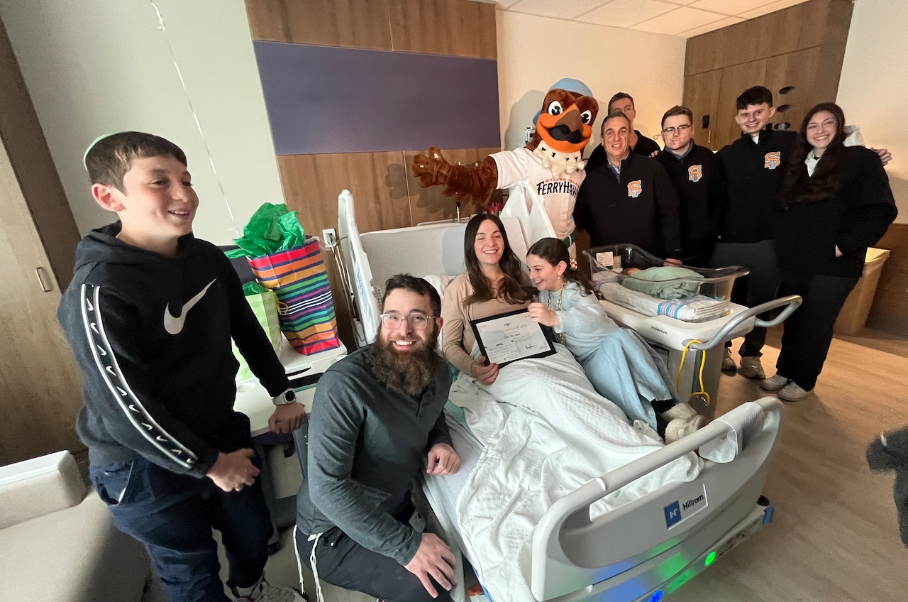 Staten Island baby gets poignant welcome from uncle, 12, who narrowly survived Australia terror attack