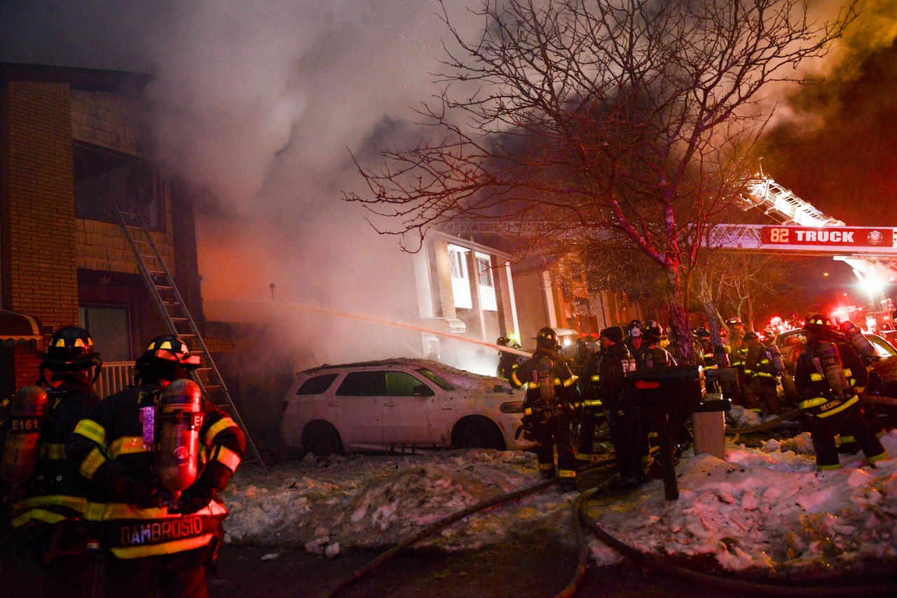 Three-alarm fire in Great Kills Jan. 30, 2026