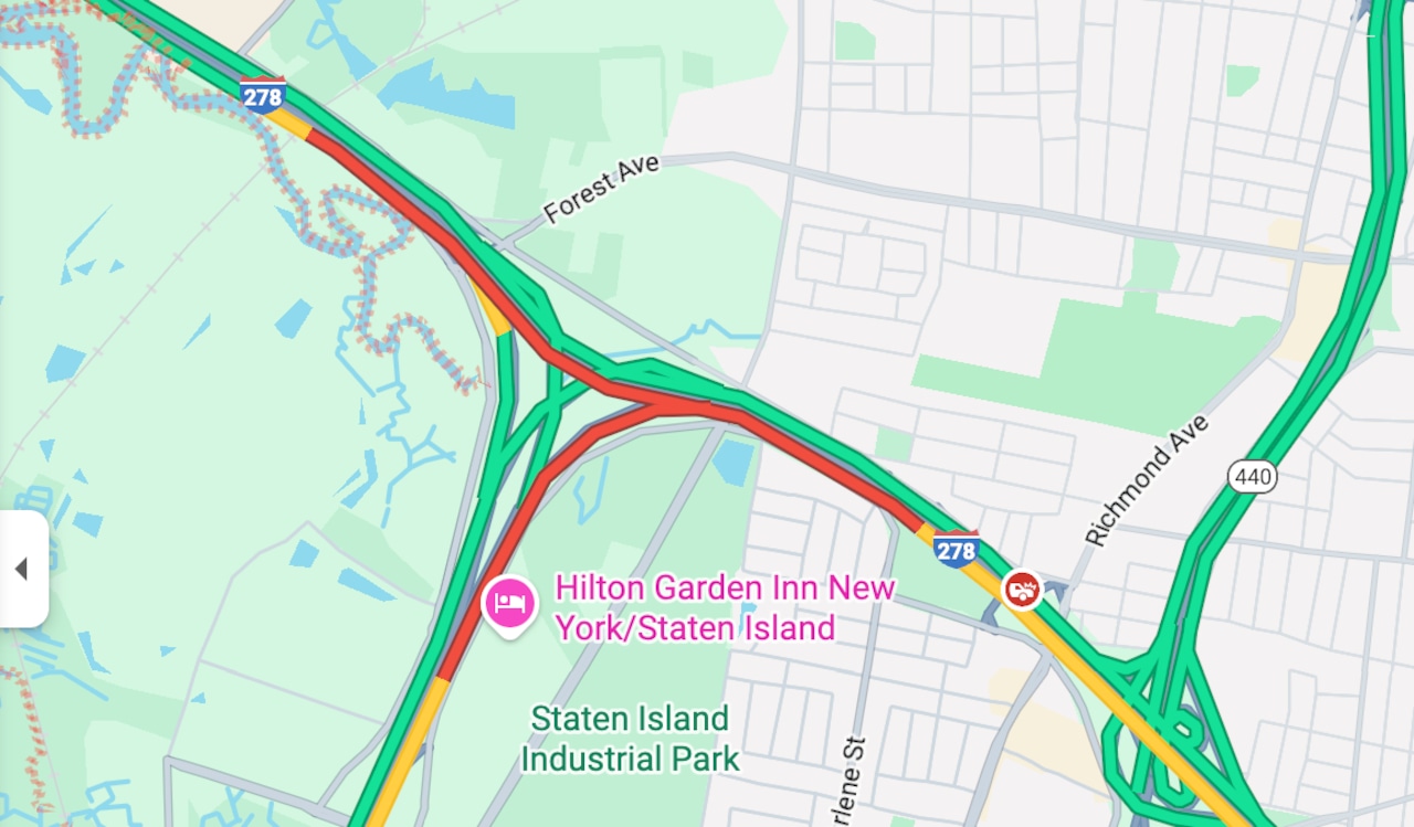 Delays on Staten Island Expressway