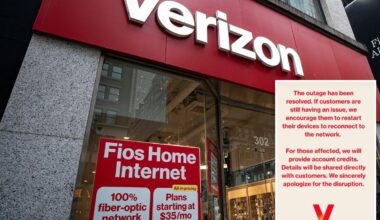 Nationwide Verizon outage resolved after several hours