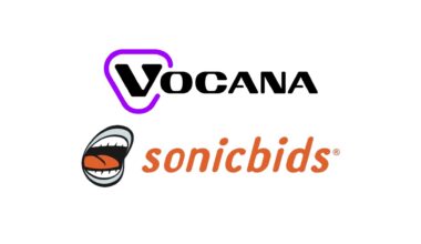 Vocana and Sonicbids logos