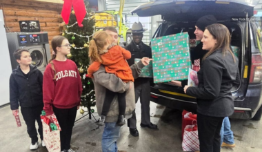 New York State Police deliver gifts to children who lost mother in fatal crash