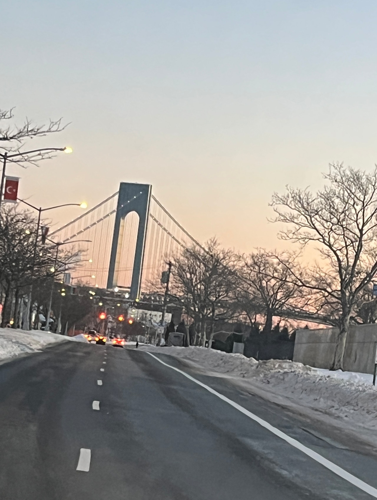 Snow creates hazards on Staten Island