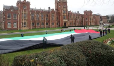 Queen’s University group march to US Consulate to ‘take a stand against American empire’ – The Irish News