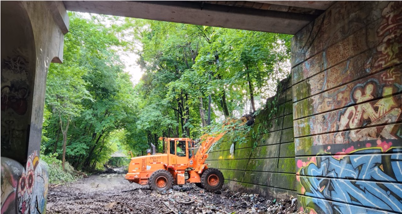 DSNY North Shore Rail cleanup