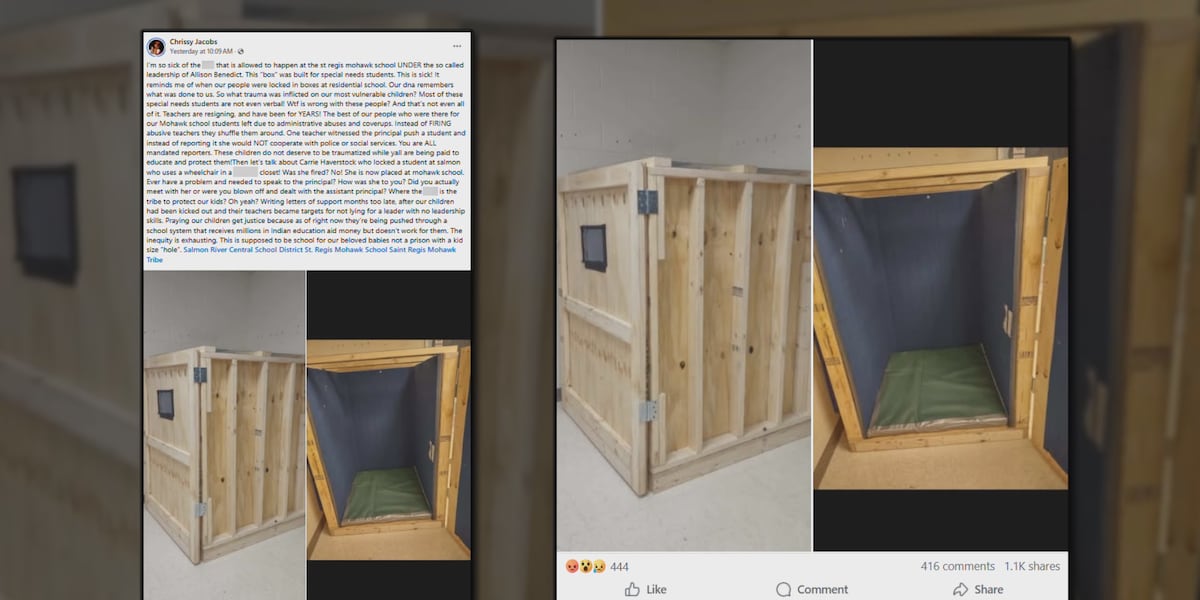Parents of student plan to sue school district over ‘wooden dog cage’