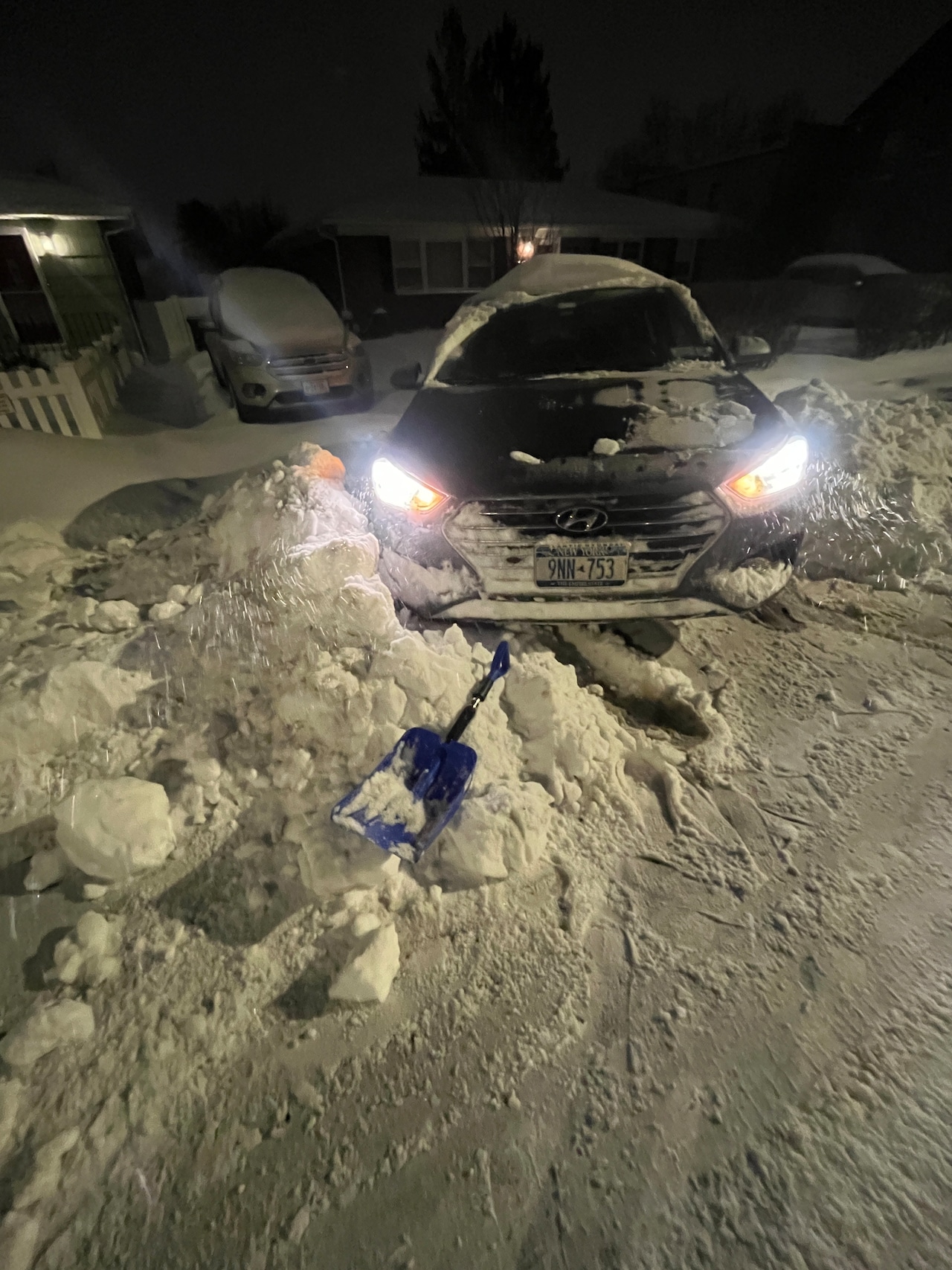 Major snowstorm on Staten Island