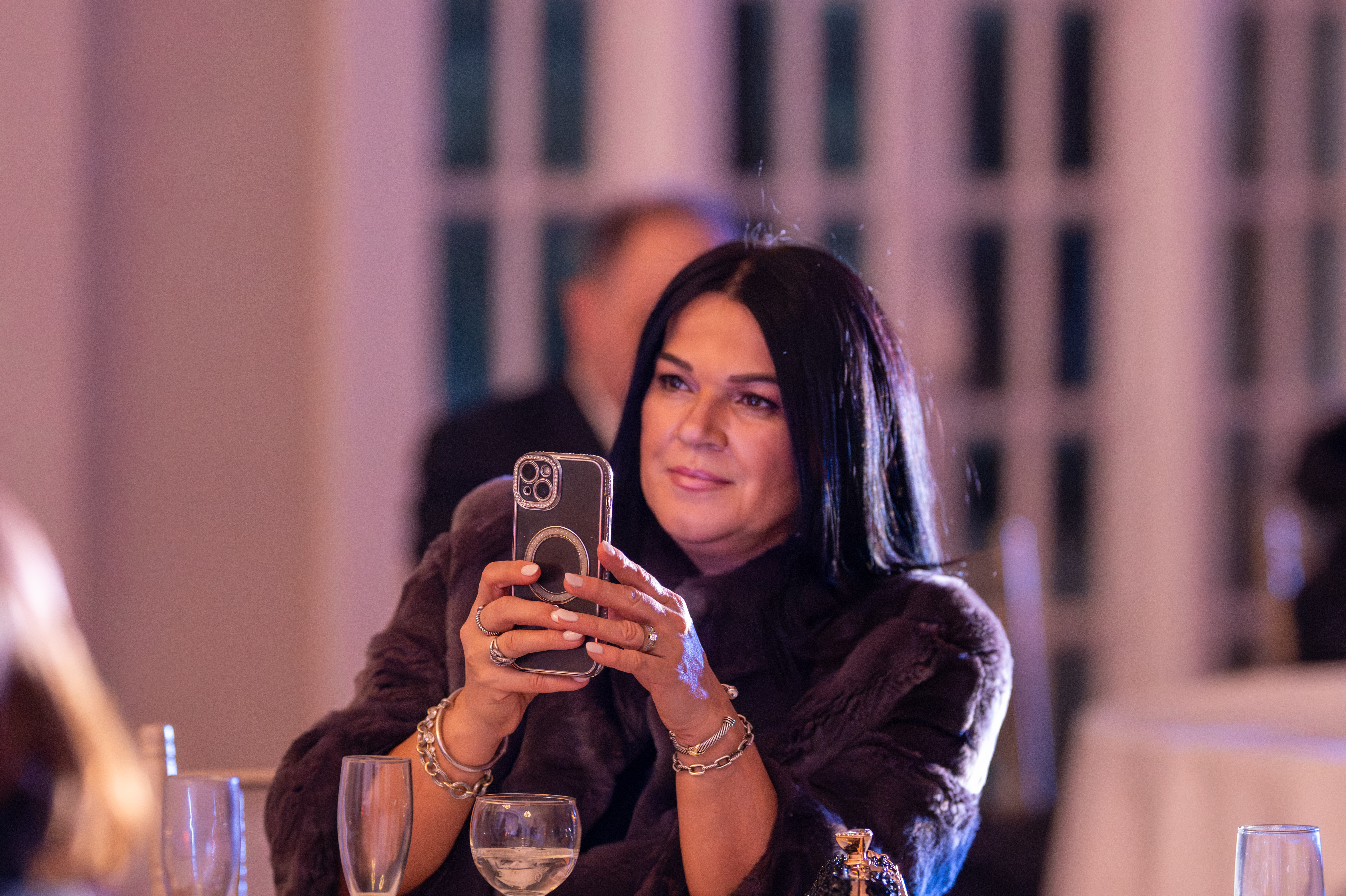 Members of the Albanian organization Zëri Ynë - Our Voice gather at the Grand Colony Hall for a fashion show to raise money for the fight against pediatric cancer in Seaview on Saturday, January 24, 2026. (Owen Reiter for the Advance/SILive.com)