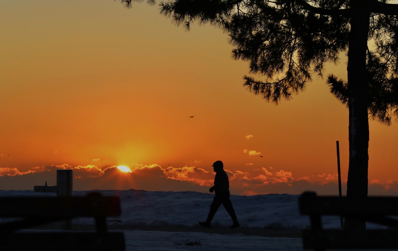 Sunrise on Staten Island