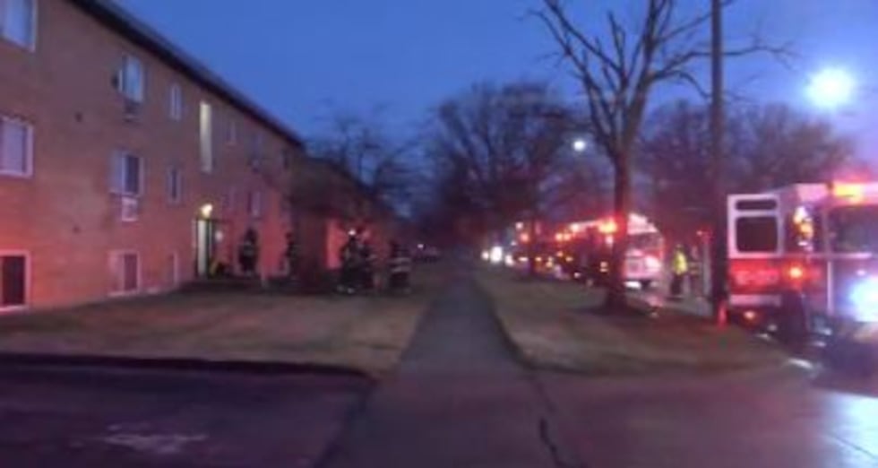 Fulton Road apartment fire